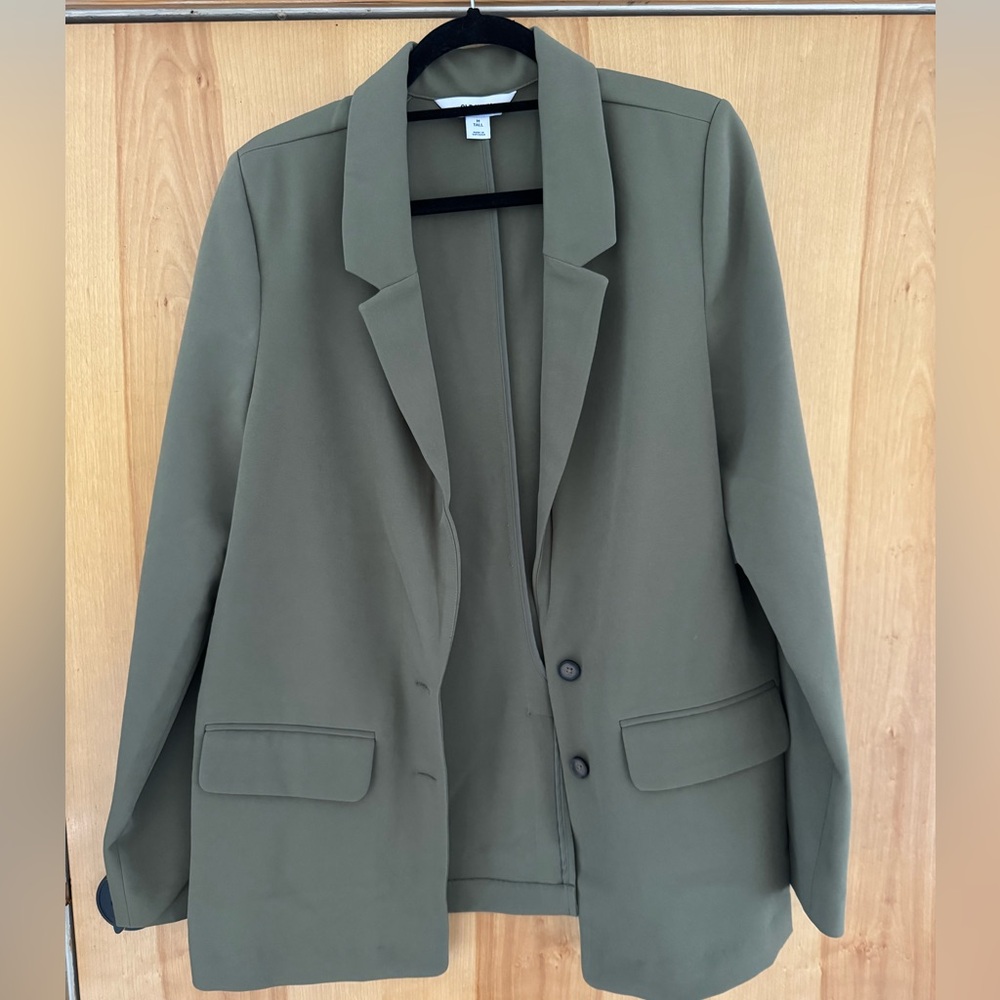 Old Navy Olive Green Women's Blazer size M Tall